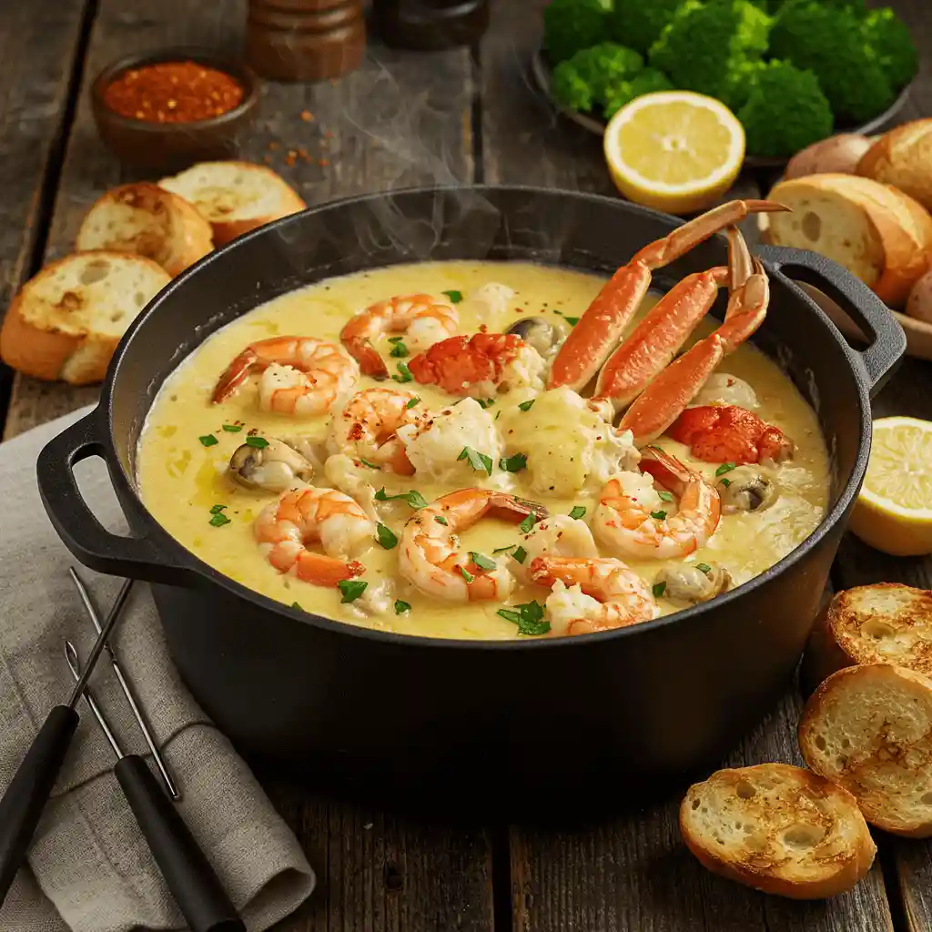 pappadeaux seafood fondue recipe